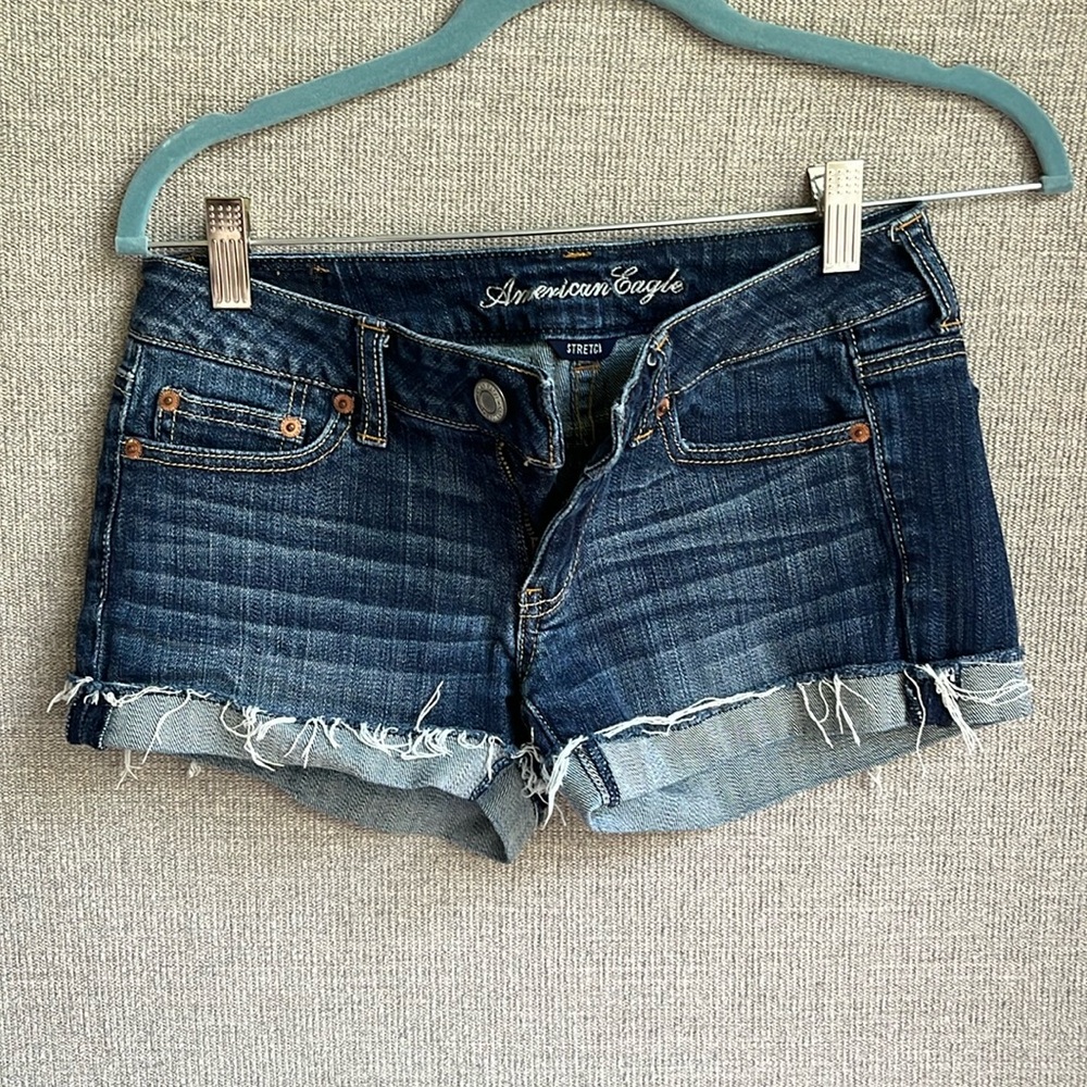American Eagle Jean Shorts Size 2